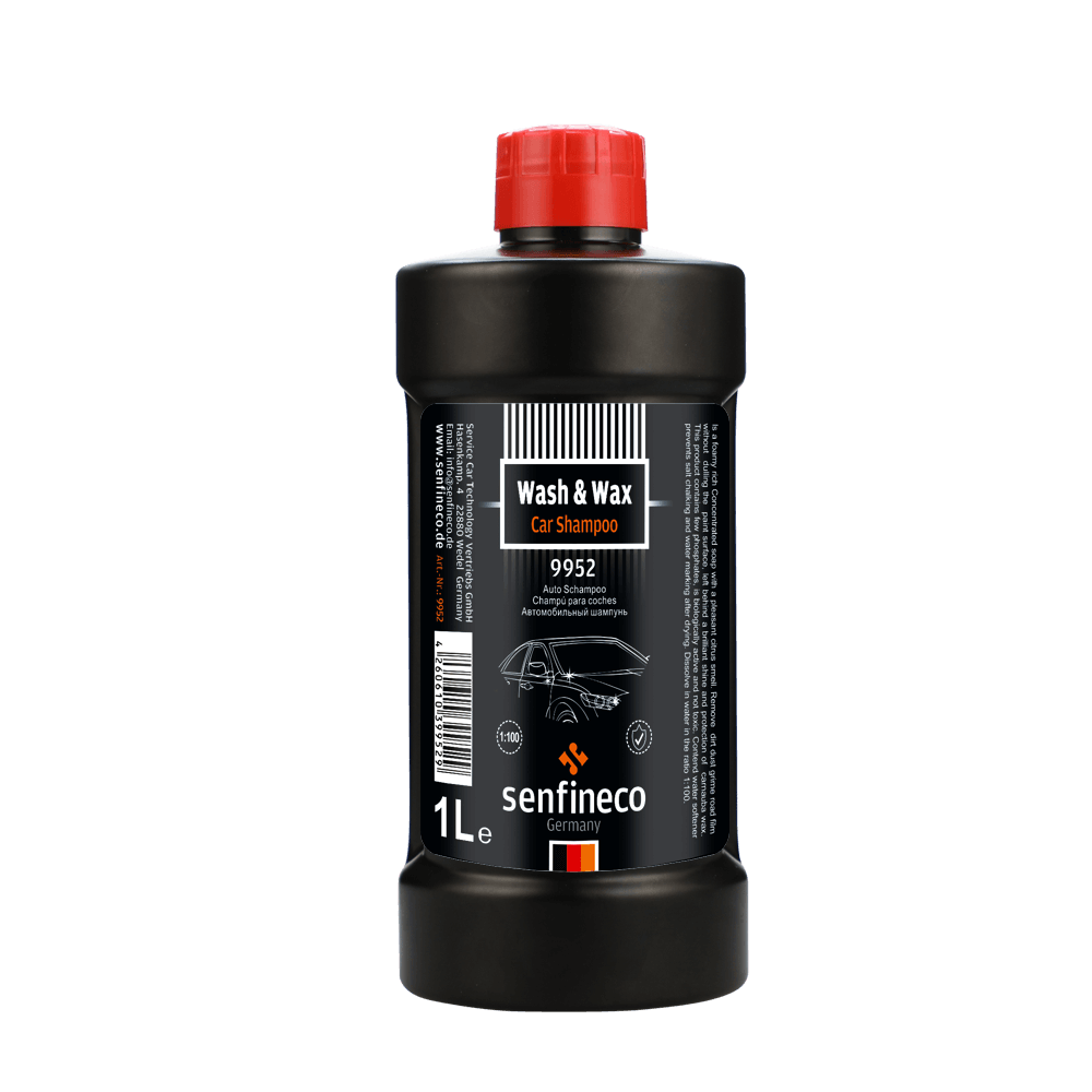 WASH WAX CAR SHAMPOO 1000ML