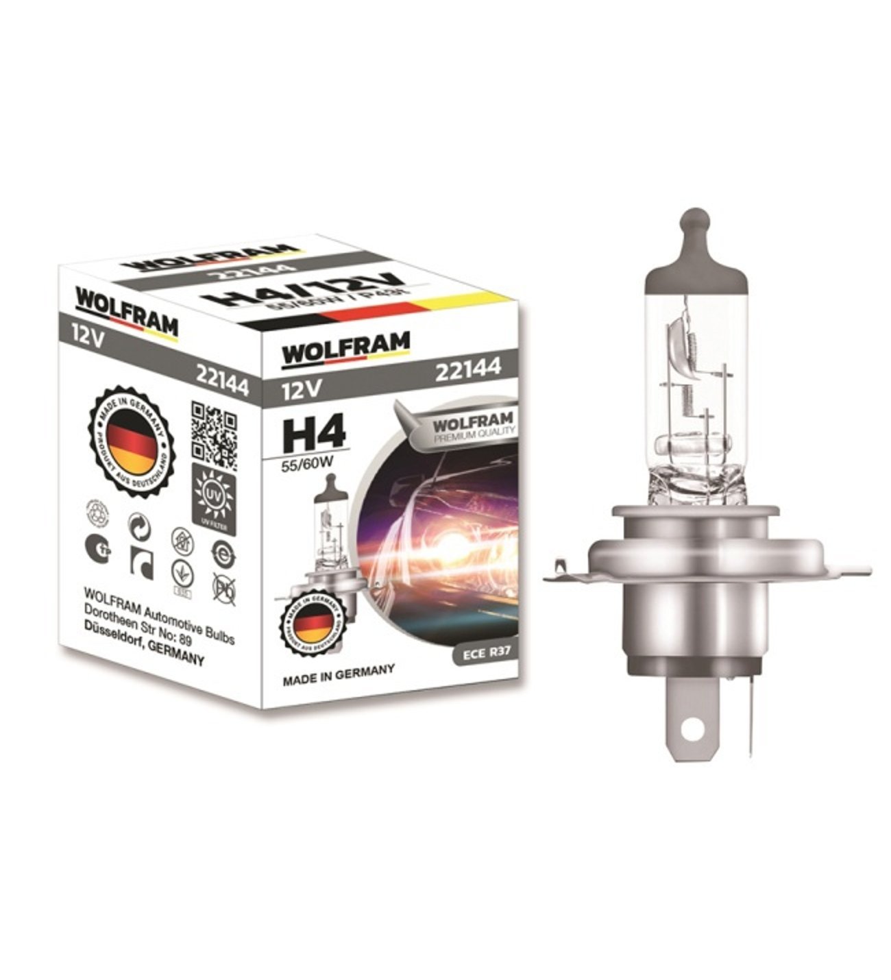 LAMPA H4 12V (60/55W)